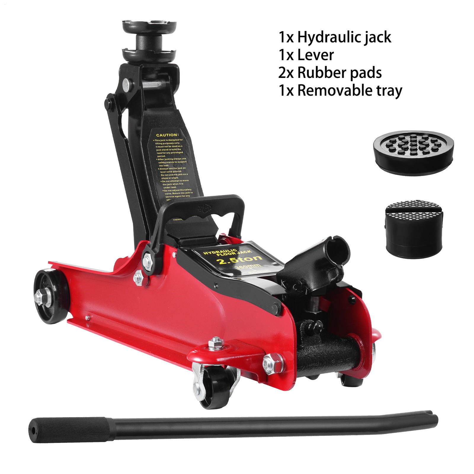 Trolley Jack 2.5 Ton Hydraulic 85mm-365mm Heavy Duty Low Profile Car Lift Garage