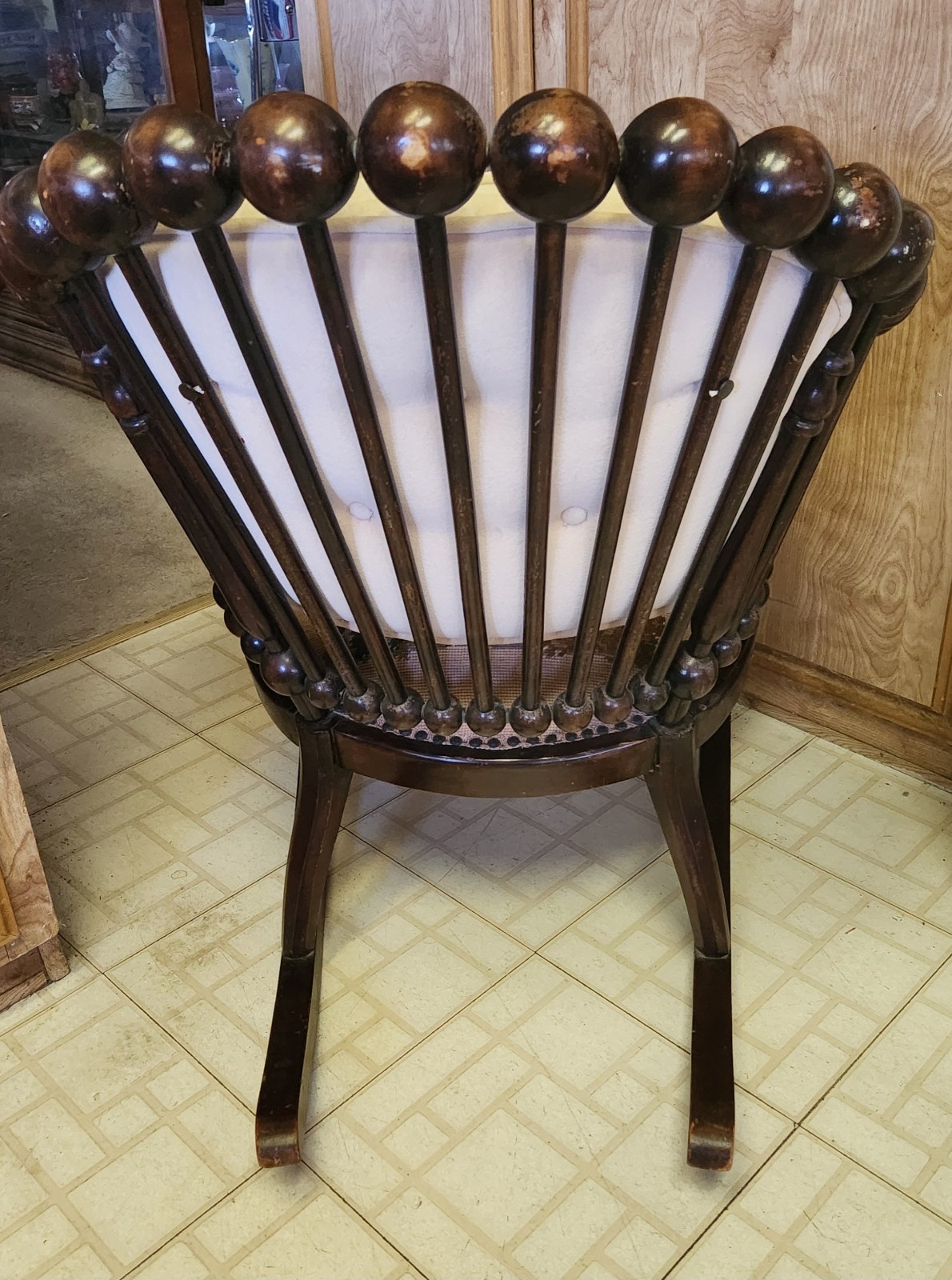 Victorian "Lollipop" Rocking Chair.