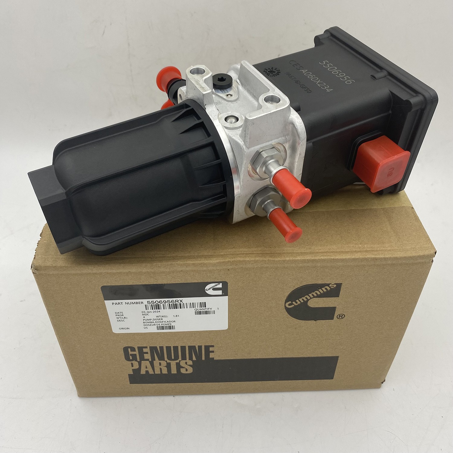 Cummins DEF Doser Pump 5506956 4388105 5506956RX 5506956CUM ISX/QSX engines New