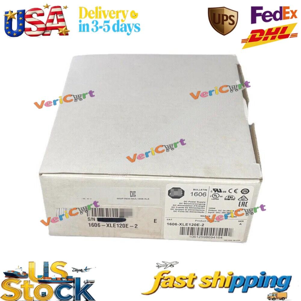 1606-XLE120E-2 AB Power Supply 24-28VDC 120W New 1606XLE120E2 US Free Tax