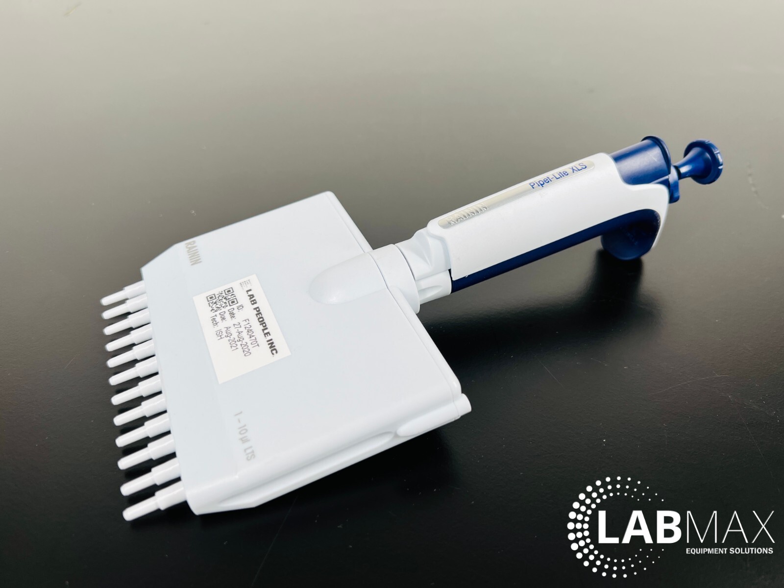 Rainin Pipet-Lite XLS L-10 / 0.5-10uL / 12-Channel Pipette with WARRANTY