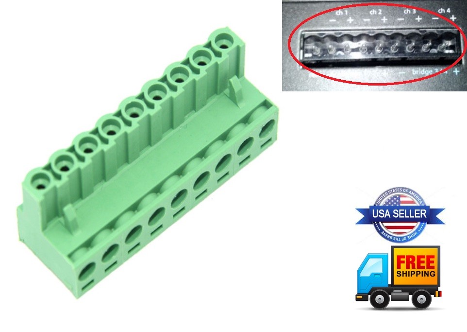 9-Pin Speaker / Power / Remote Plug A/D/S ADS Amplifier P440 P440.2 425X
