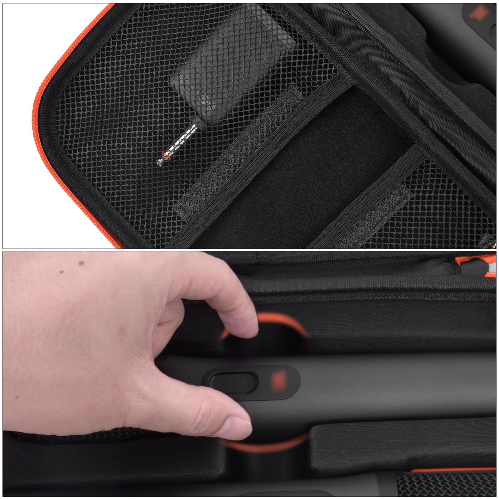 Boobowl Bluetooth Microphone Wireless Case Compatible Small to Medium, Black