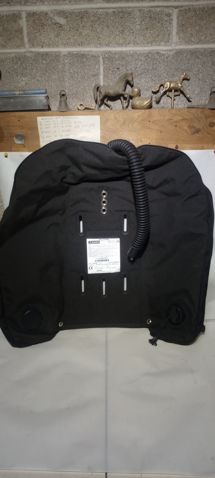 NEW Aqua Lung APEKS WTX4 BUOYANCY CELL Model 388345 Buoyancy 45 lbs