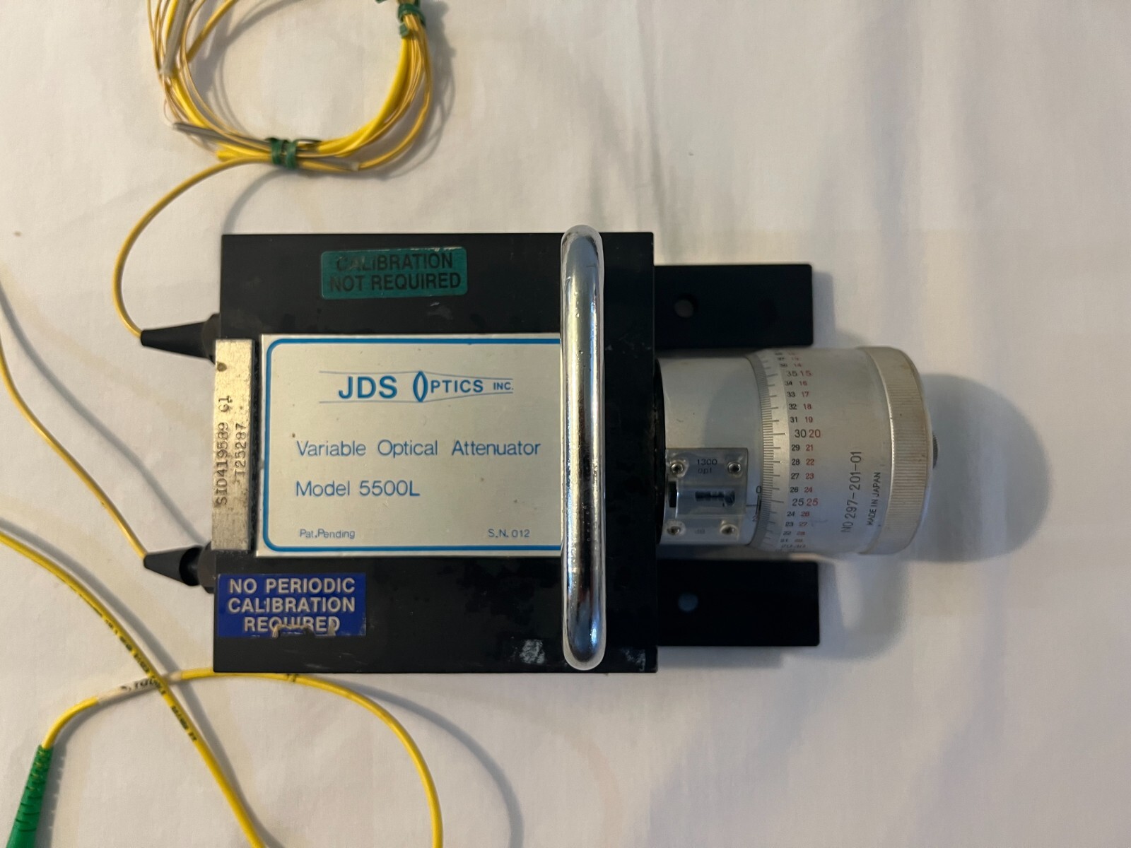 JDS Uniphase 5500L single mode Variable Optical Attenuator