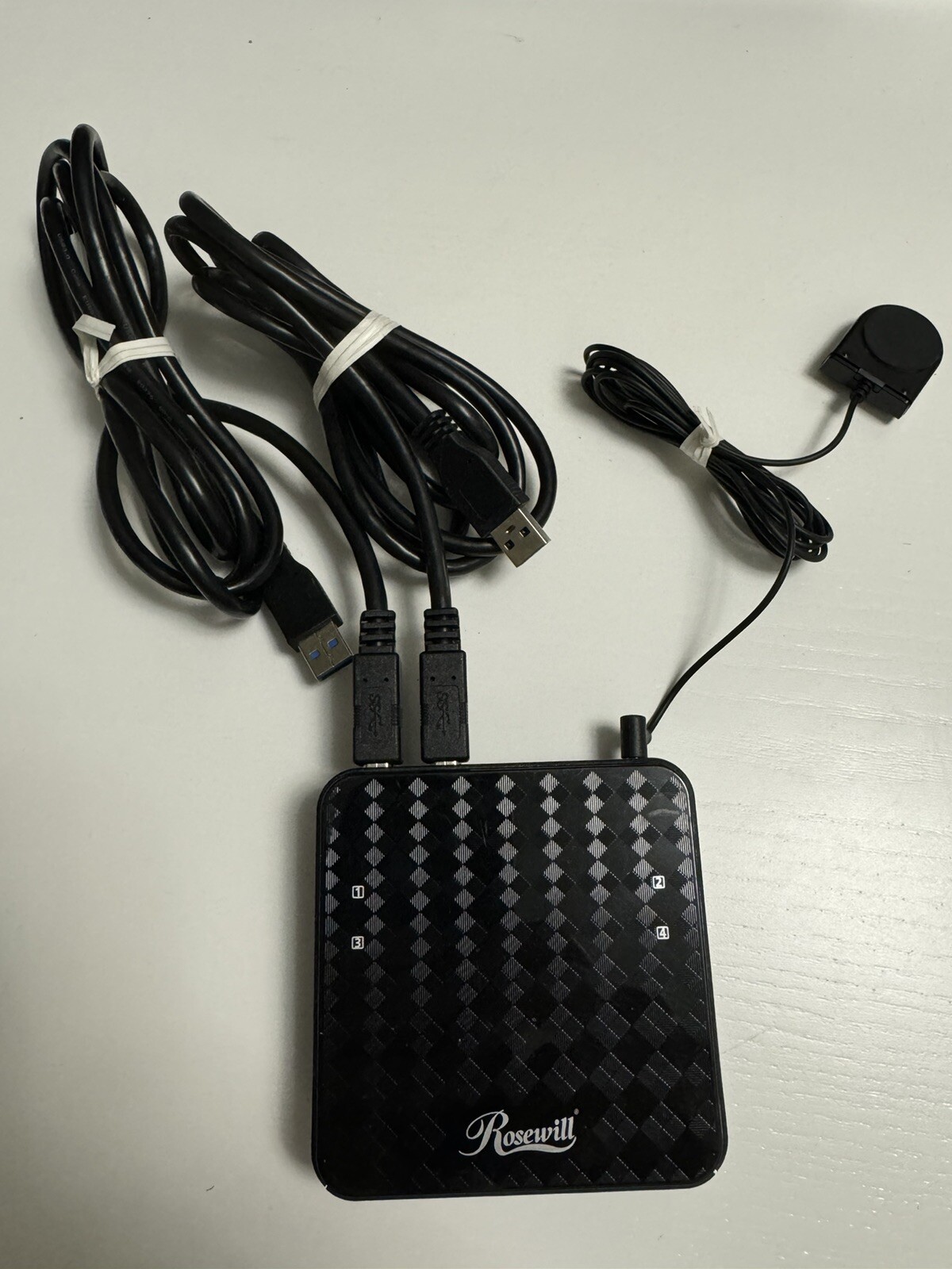 Rosewill 4 Port USB Cable KVM Switch SHIPPING b
