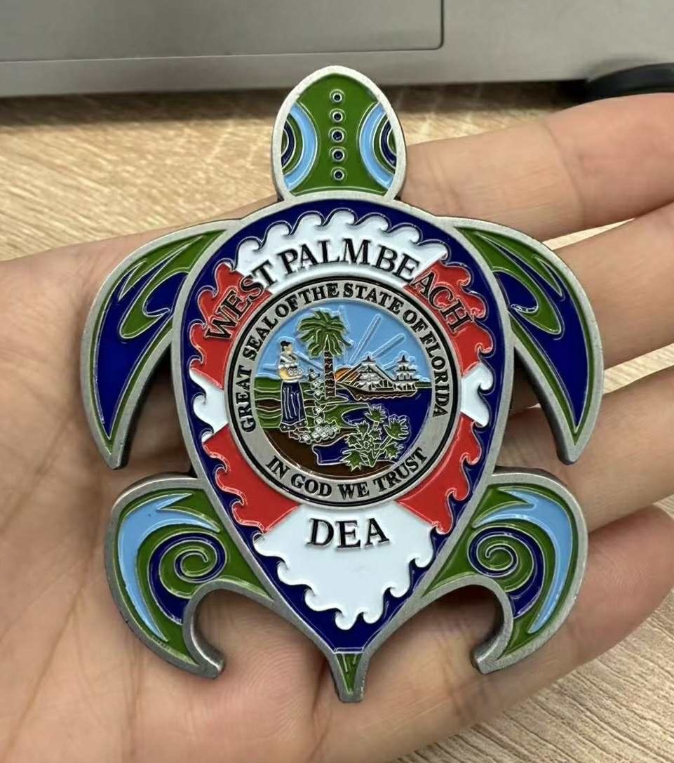 DEA SPECIAL AGENT WEST PALM-BEACH FLORIDA CHALLENGE COIN