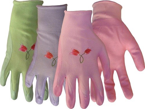 Boss/Cat 8429M Boss Gloves Nylon Knit Purple Women's Medium