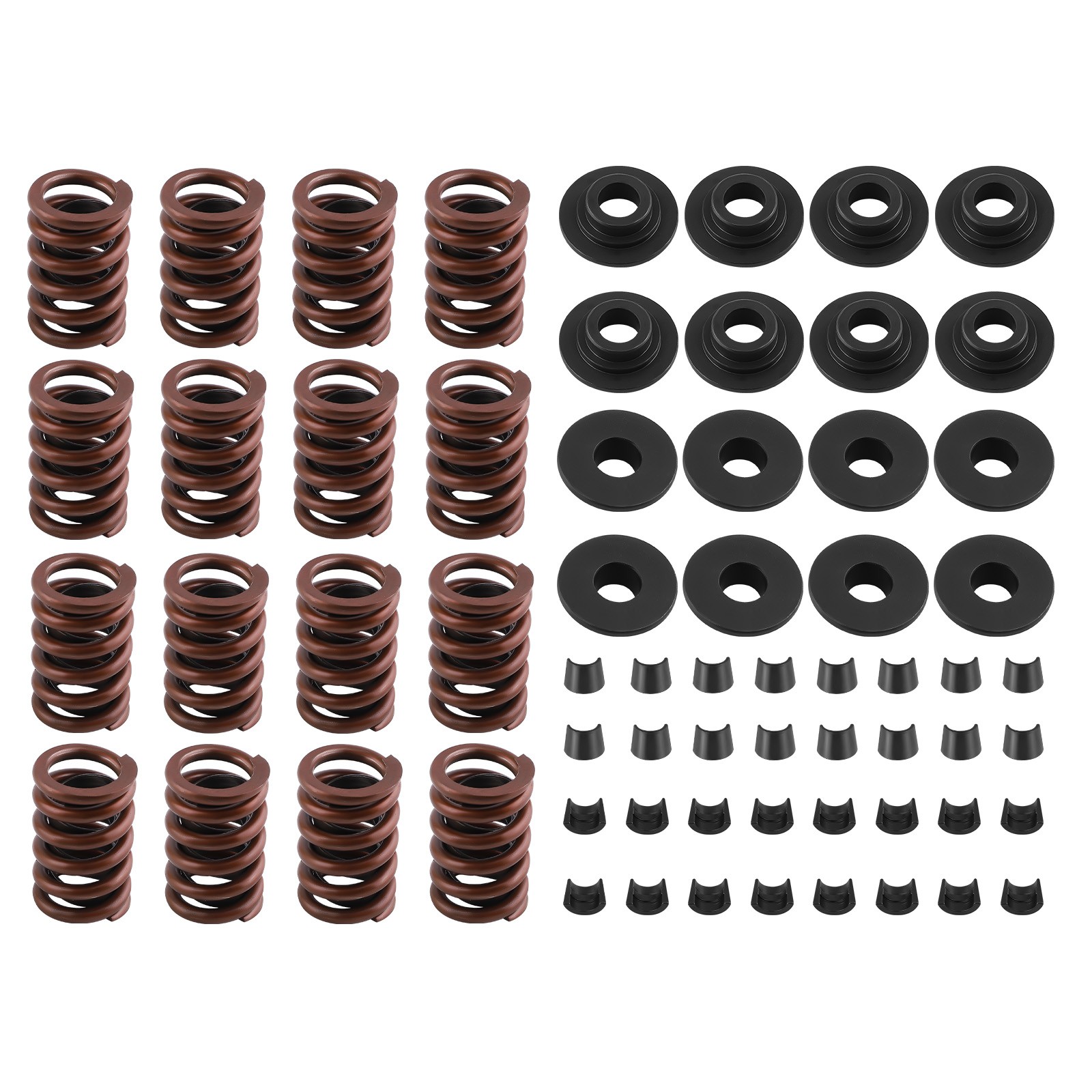 Valve Springs & Steel Retainers & Locks for Chevy Small Block 327/350/400/Z28