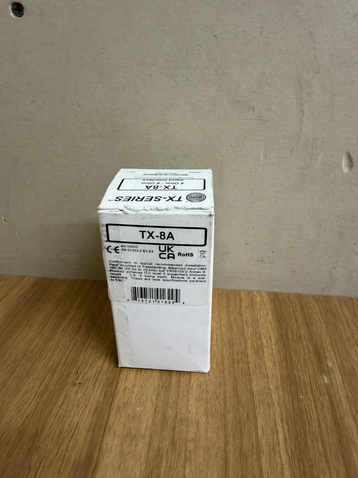 RDL TX-8A 4 Ohm / 8 Ohm Input Interface