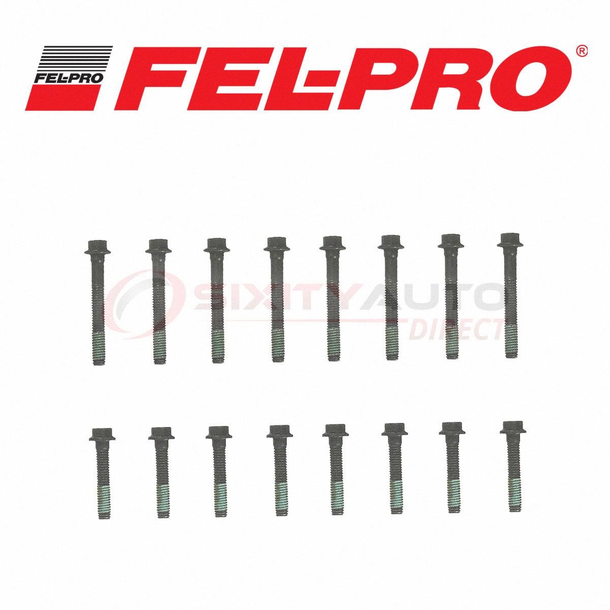 Fel-Pro Cylinder Head Bolt Set for 1995-1999 Oldsmobile 88 3.8L V6 - Engine zq