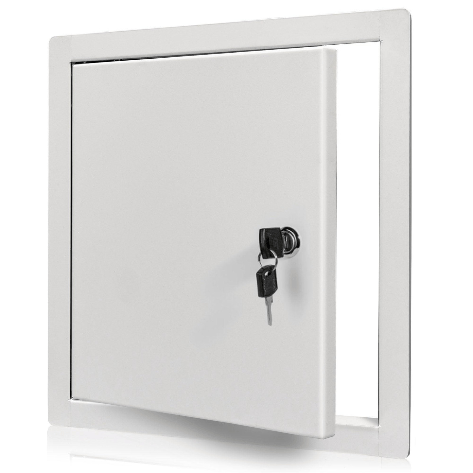 Access Panel for Drywall with Key Lock 8 x 8 inch Metal Door with a 1.2 mm