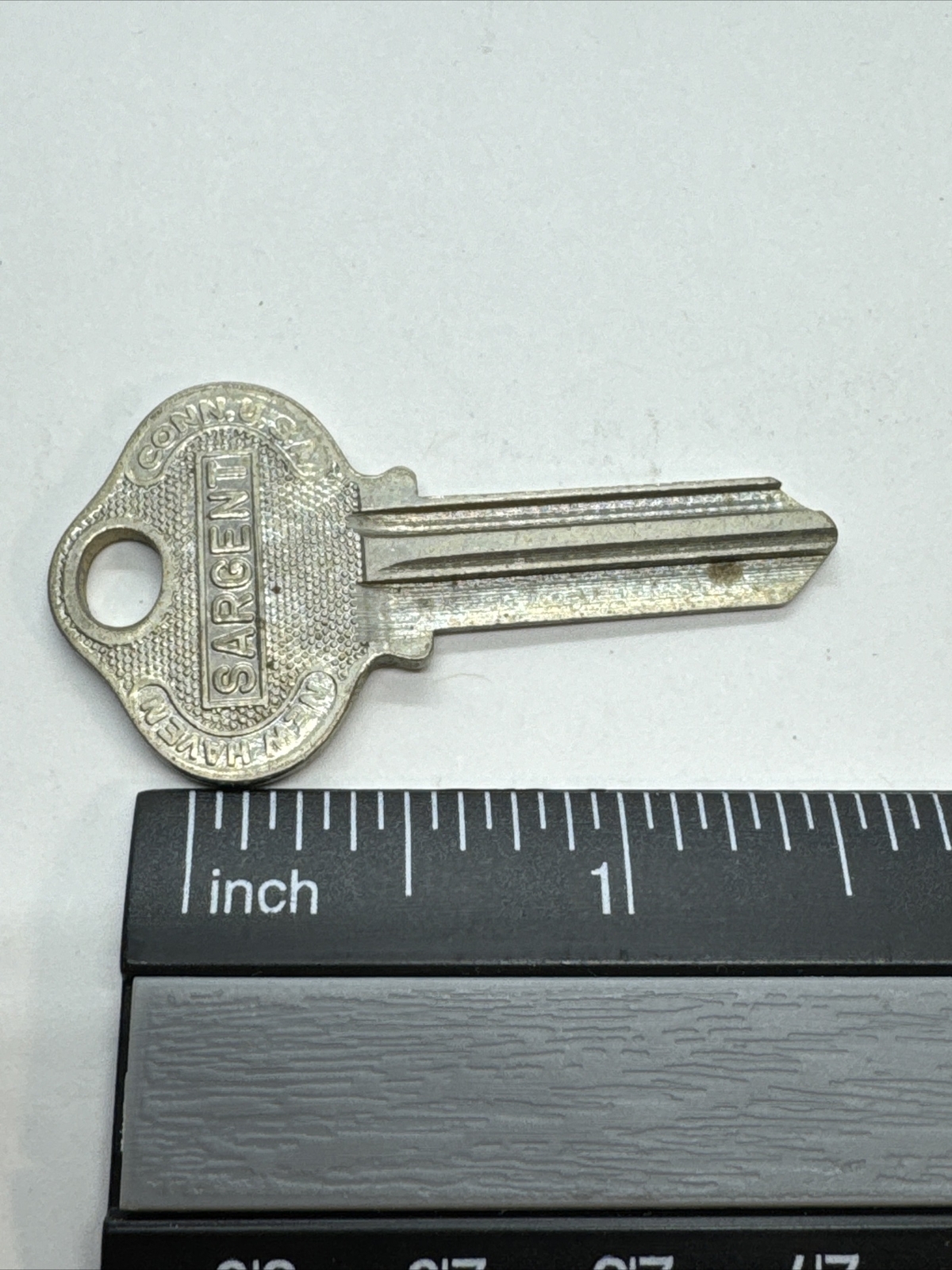Vintage - Sargent T Uncut Key Blank