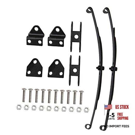 ShareGoo Hard Leaf Spring Suspension Steel Bar Kit Compatible with RC4WD D90