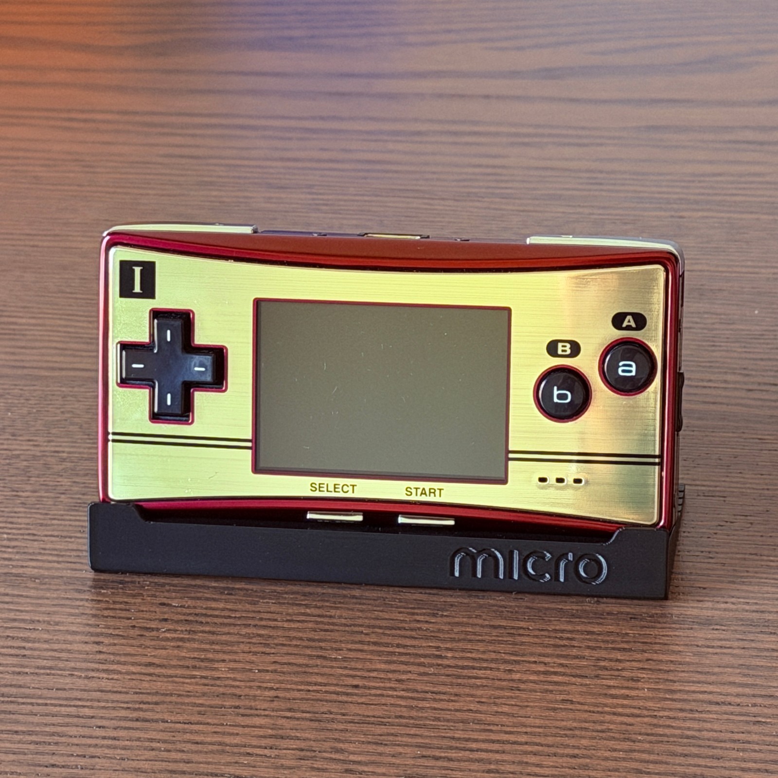 GameBoy micro Display Stand | Minimalist Holder for Game Boy Micro