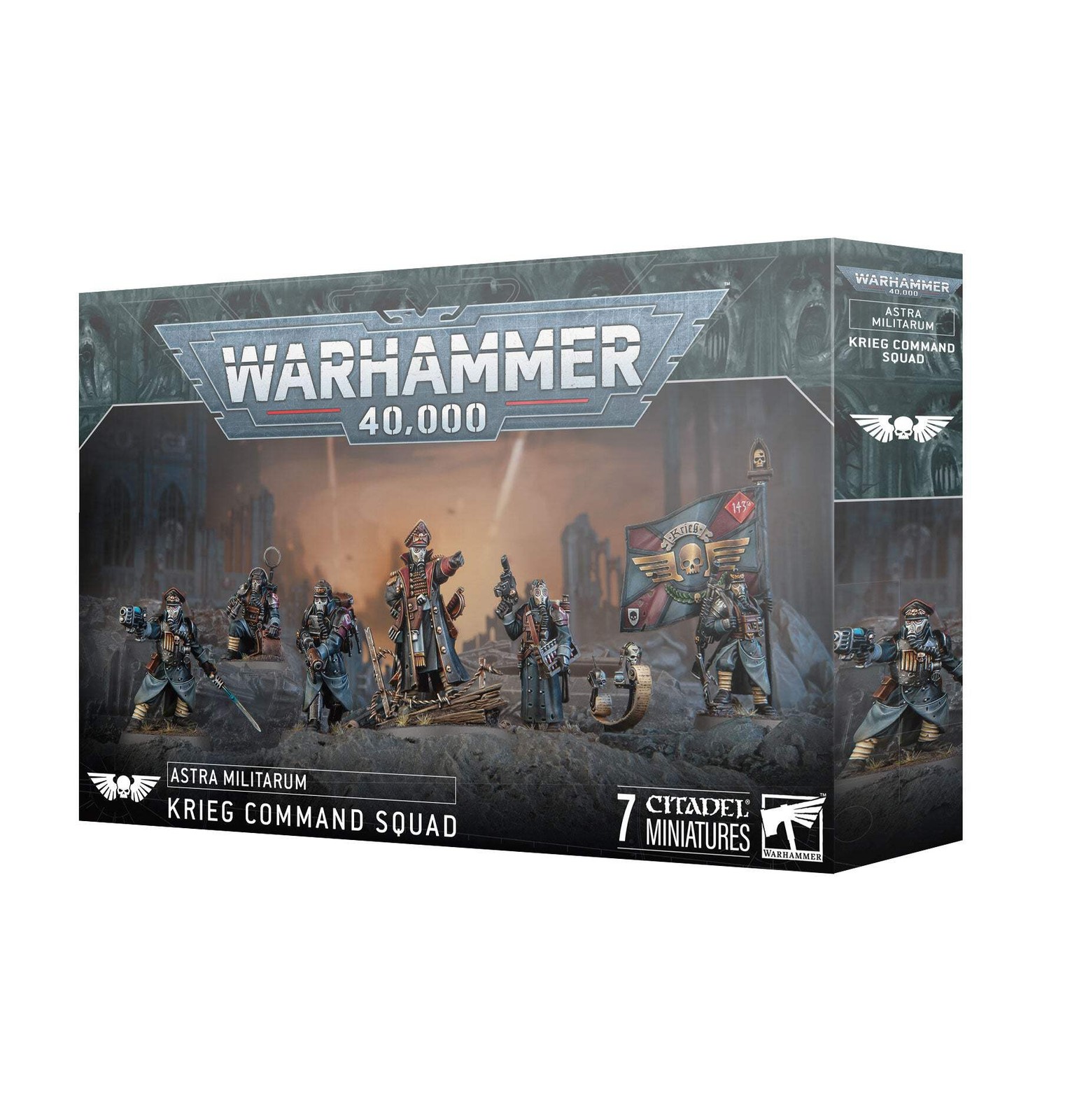 Astra Militarum Krieg Command Squad Warhammer 40k