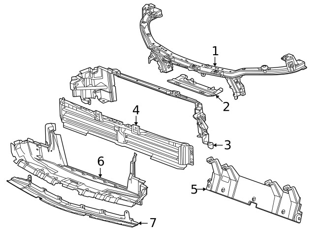 Genuine GM Shutter 85698204