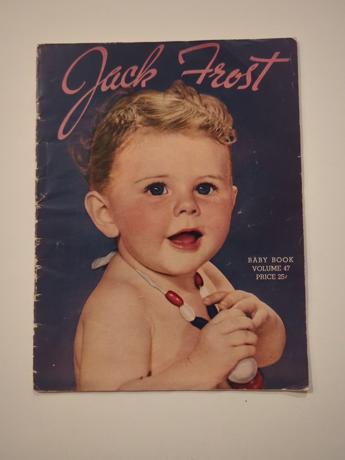 JACK FROST Baby Book #47 CROCHET vintage book booklet 1955 style fashion
