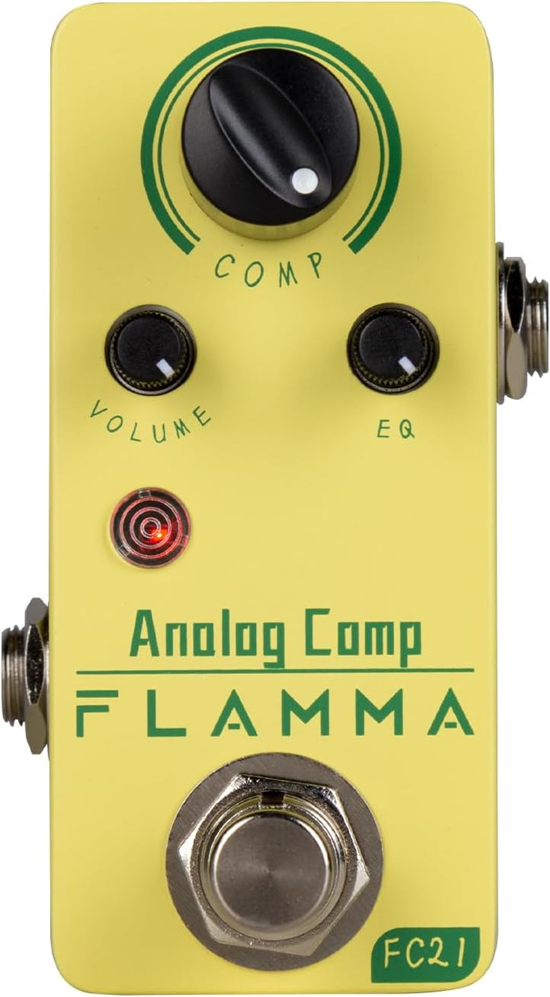 FC21 Compressor Pedal Electric Guitar Effects Pedal Classic Optical Compressing