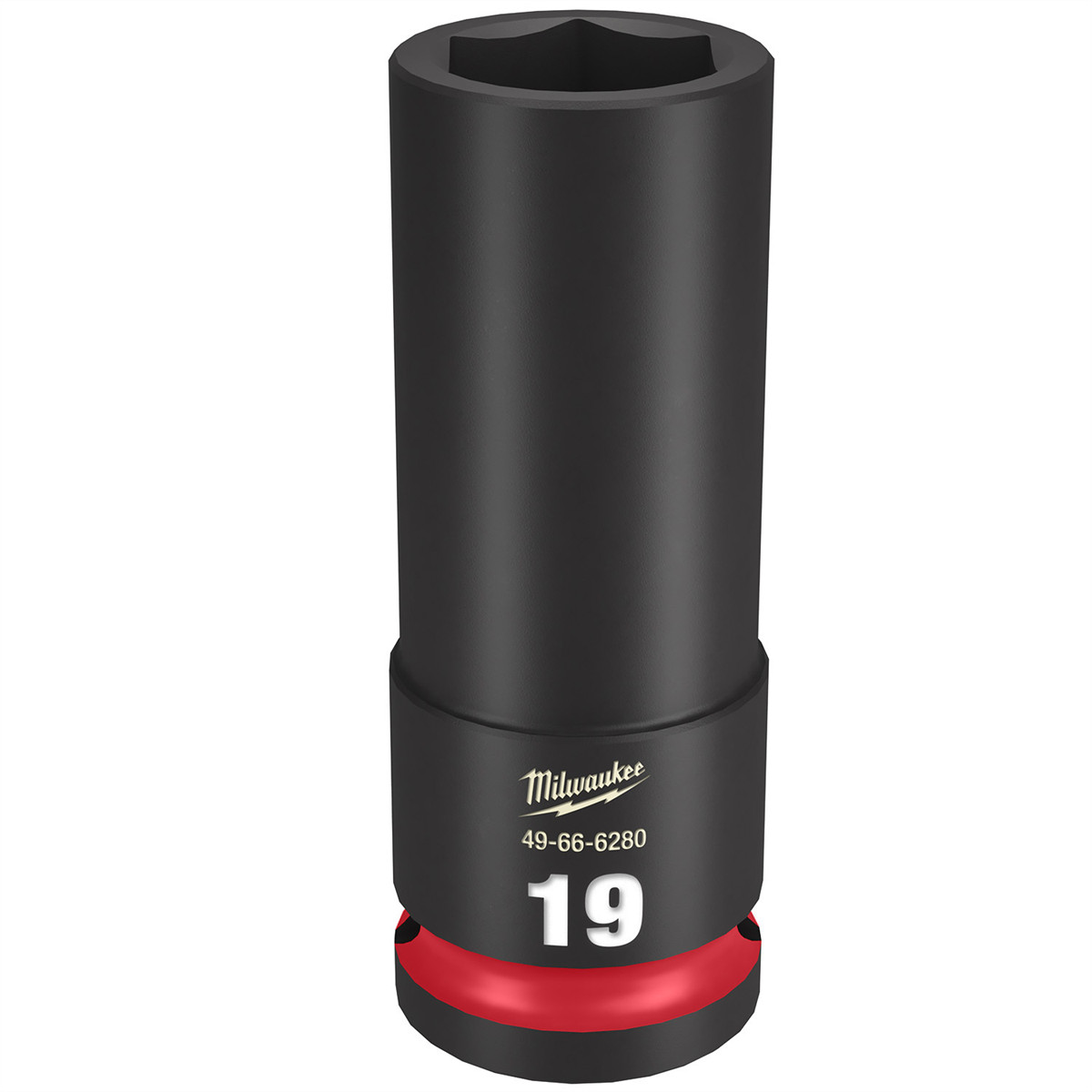 Milwaukee 49-66-6280 Milwaukee Tool SHOCKWAVE Impact Duty  1/2"Drive 19MM Deep 6