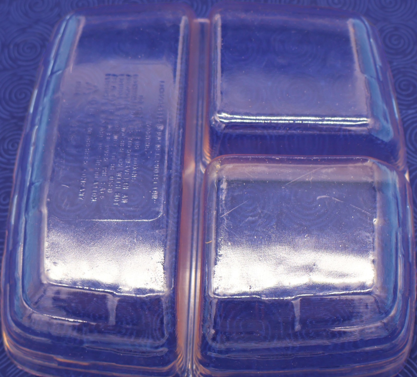 Longaberger Divided Basket Protector #41327 – Clear Plastic Insert – Genuine