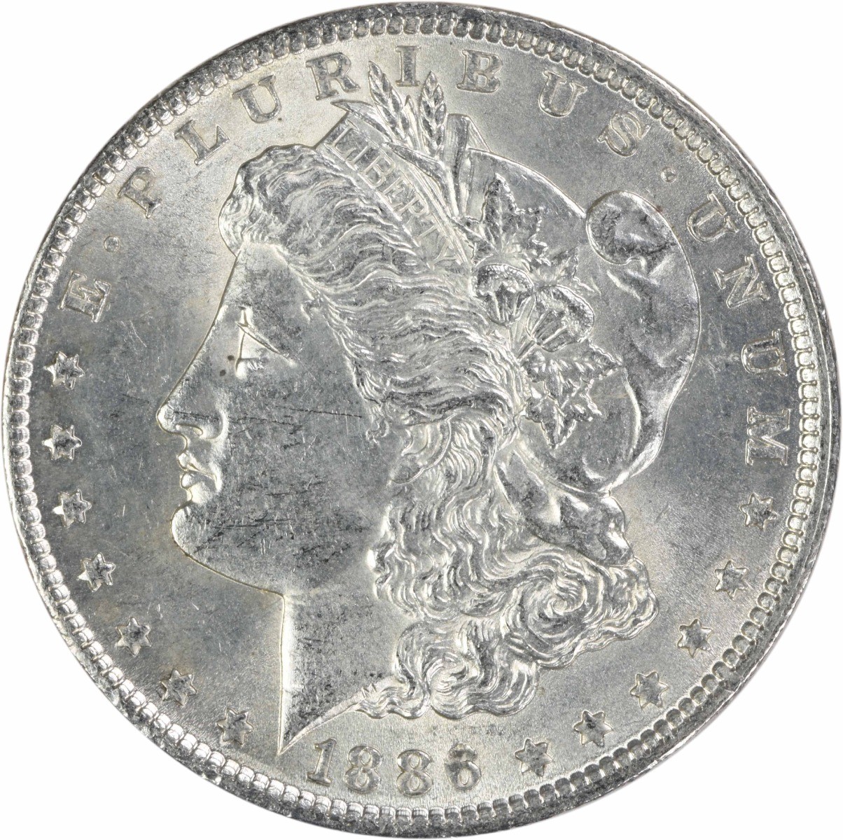 1886 Morgan Silver Dollar AU Uncertified #148