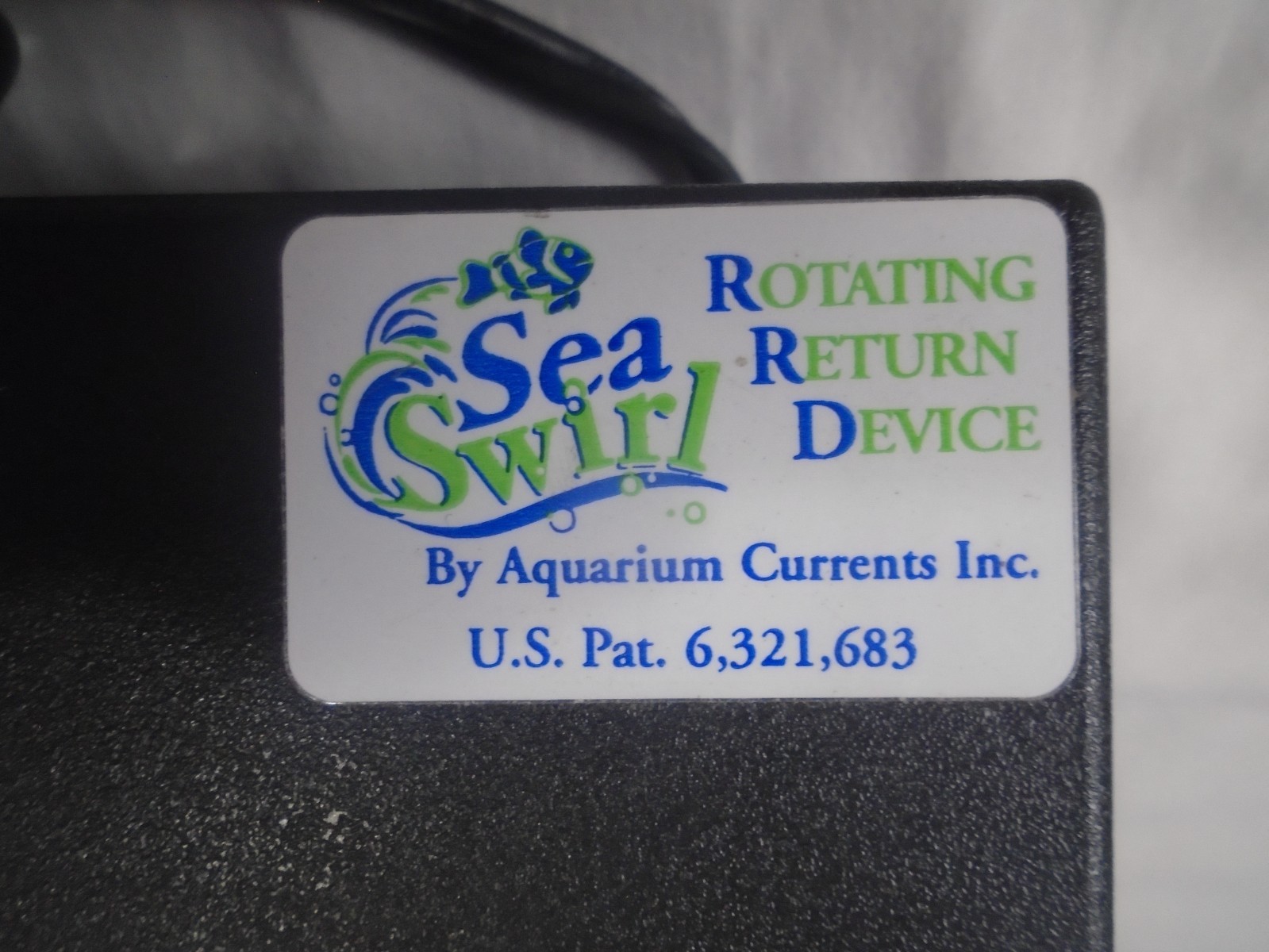 Sea Swirl RRD Rotating Return Device 1-Inch Oscillating Water Return