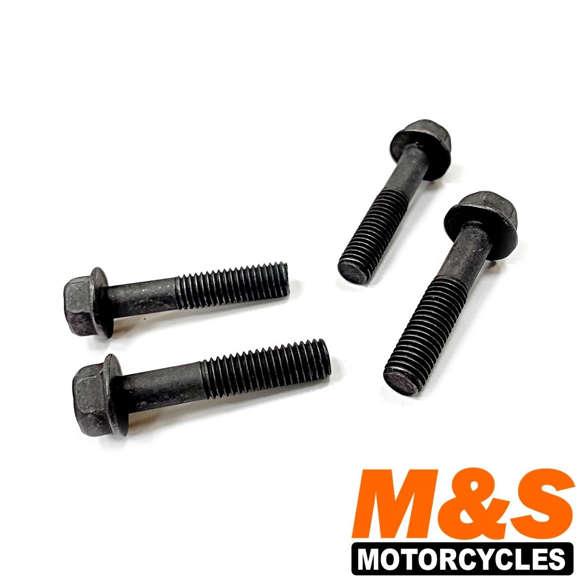 Honda ST1100 Pan European Exhaust Clamp Bolts 8x40 96-01 | PN 90113-MT3-000 x 4