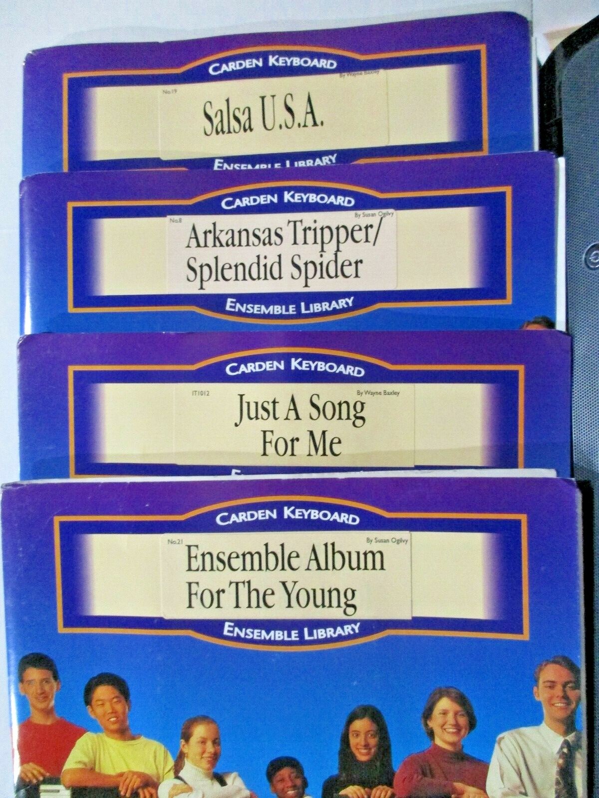 Lot of 4 Carden Keyboard Ensemble Library Titles (See Description) w/Midi Discs