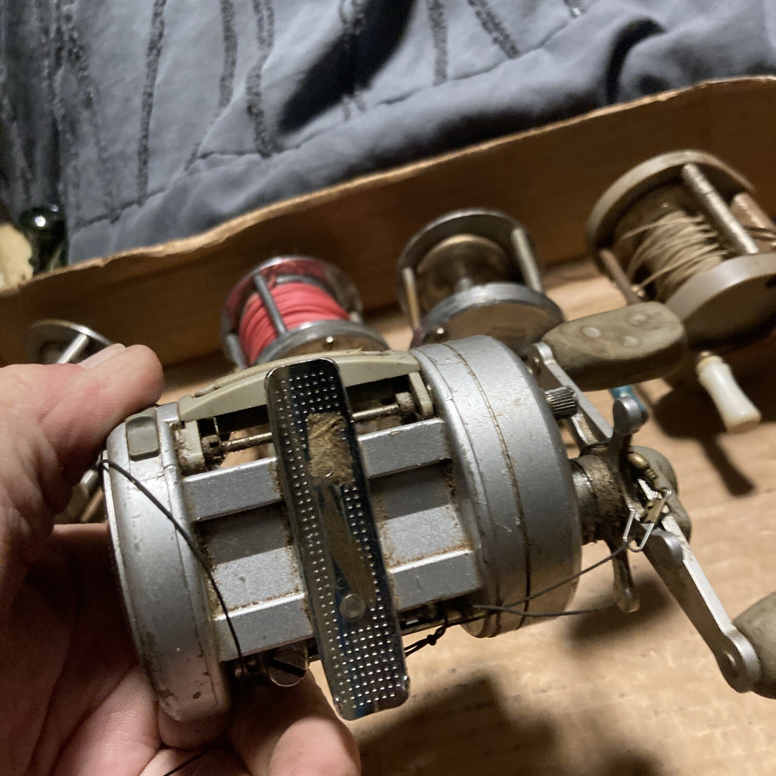 Vintage fishing reels