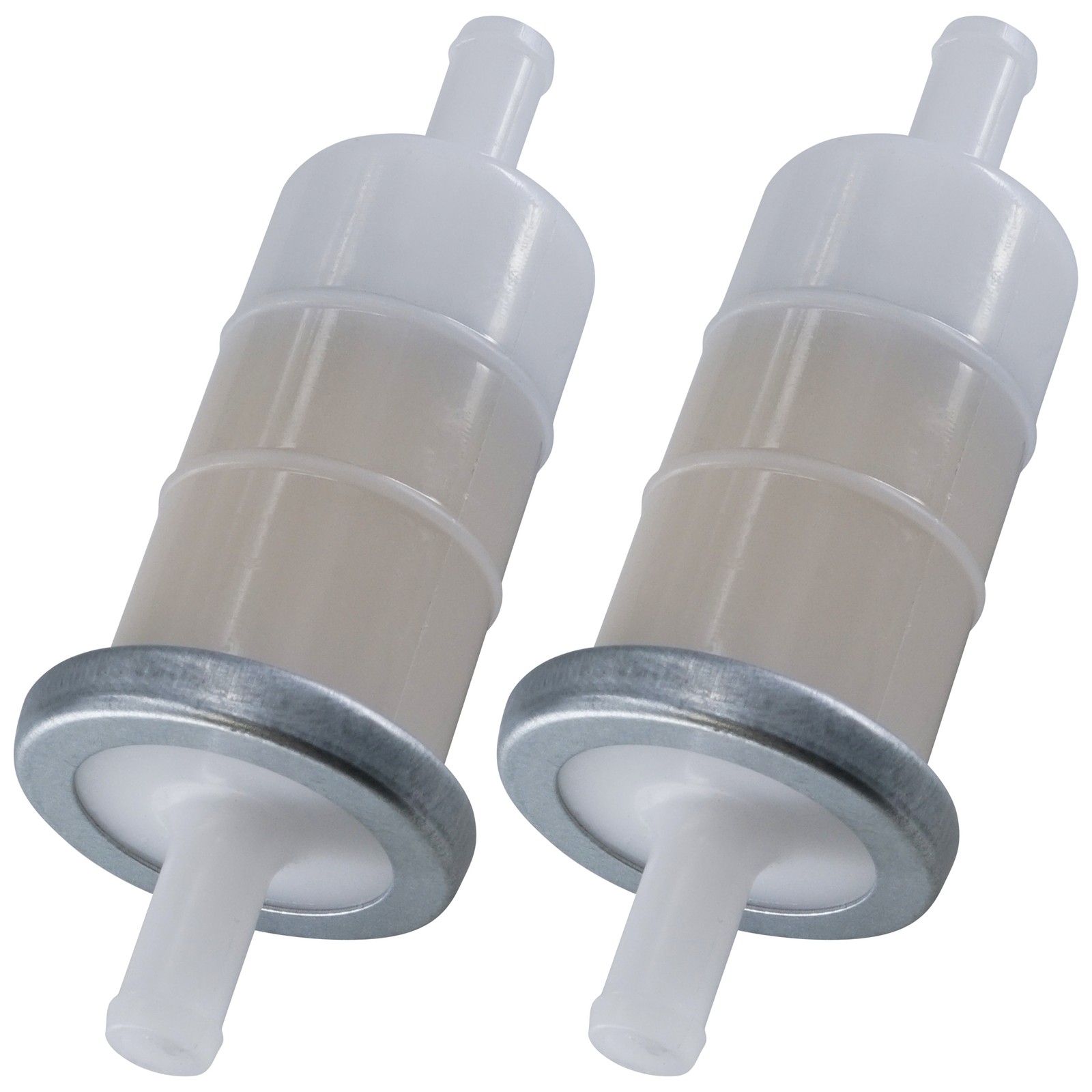 2X Fuel Filter For Kawasaki KAF450B Mule 1000 2007 & Before