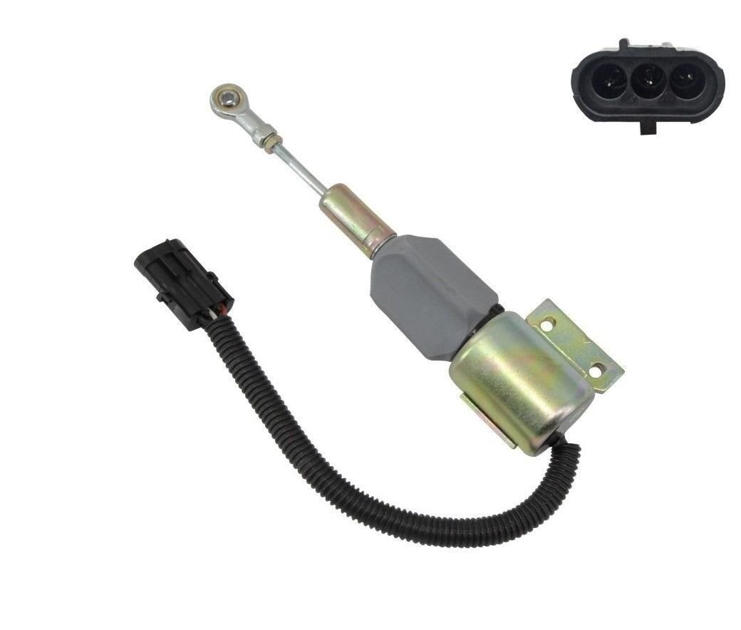 New Fuel Shut Off Solenoid for CUMMINS 3930658 3932529 3935431 SA475612 J932529