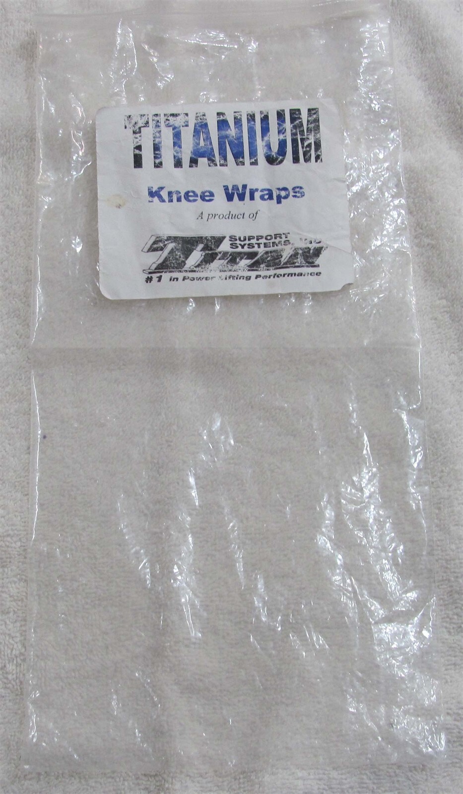 Titan Titanium Knee Wraps 2 Meter Length (Used)
