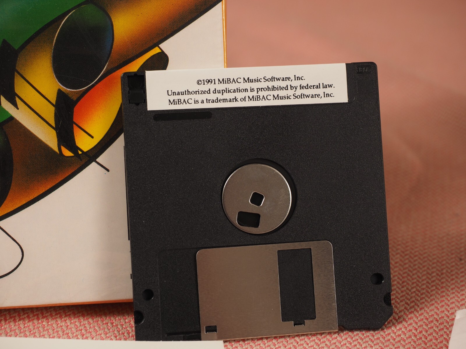 MiBAC Music Lessons Apple Mac Software System 6 System 7