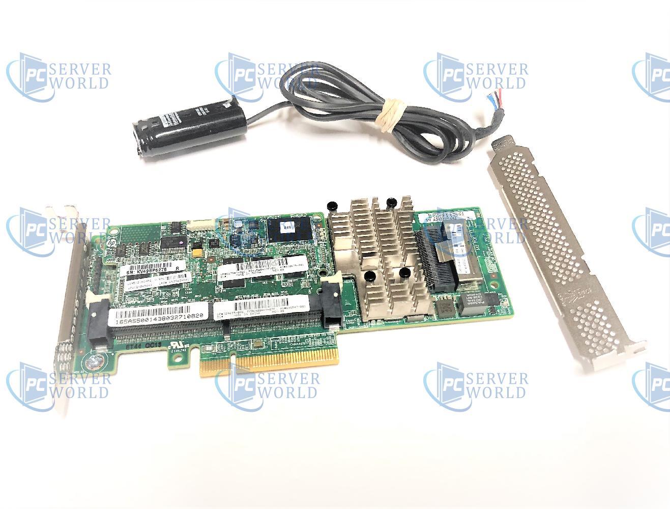 698529-B21 HP SMART ARRAY P430 2GB FBWC 12GBPS SAS RAID CONTROLLER BRACKETS