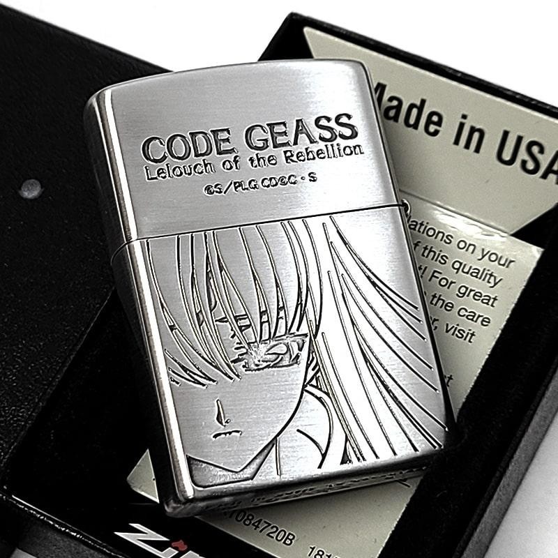 Zippo Code Geass Lelouch of the Rebellion C.C. Silver Regular Lighter