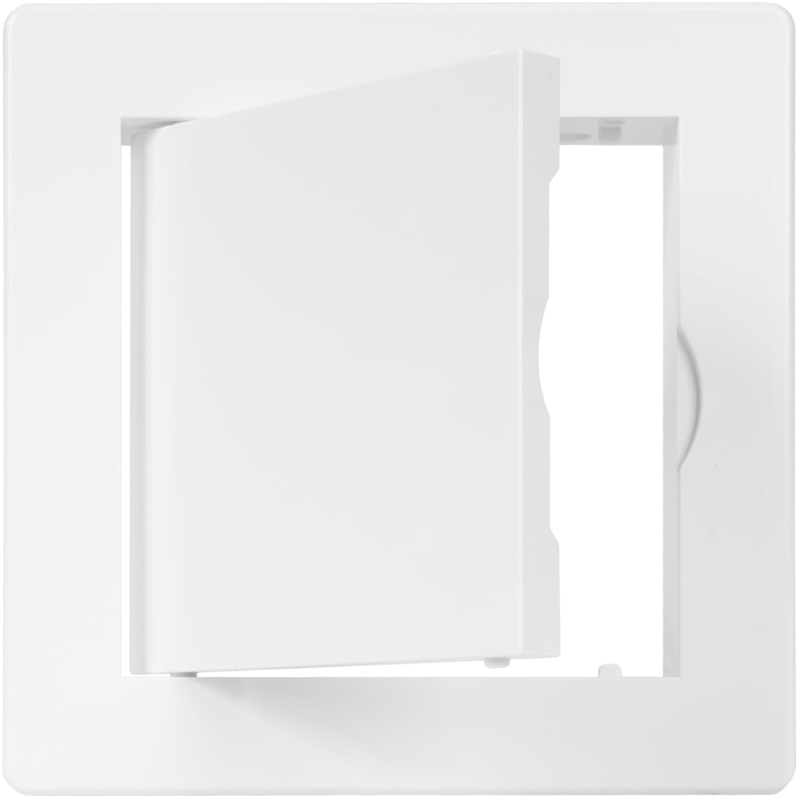 4" x 4" White Plastic Access Panel. Service Shaft Door Panel. Plumbing, Elect...