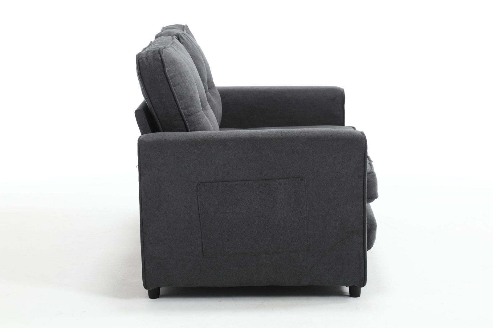 3 Fold Sofa,Convertible Futon Couch sleeper sofabed,Space saving loveseat,Pull O