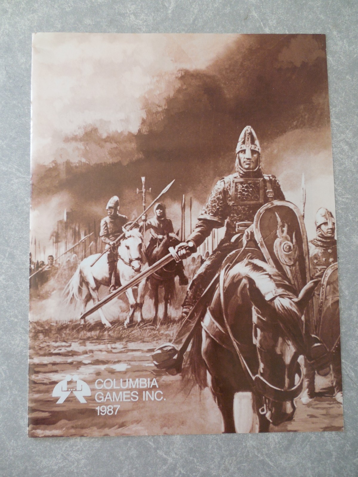 COLUMBIA GAMES, INC., 1987, CATALOG COVER ONLY - HARNMASTER, ROLEPLAYING!