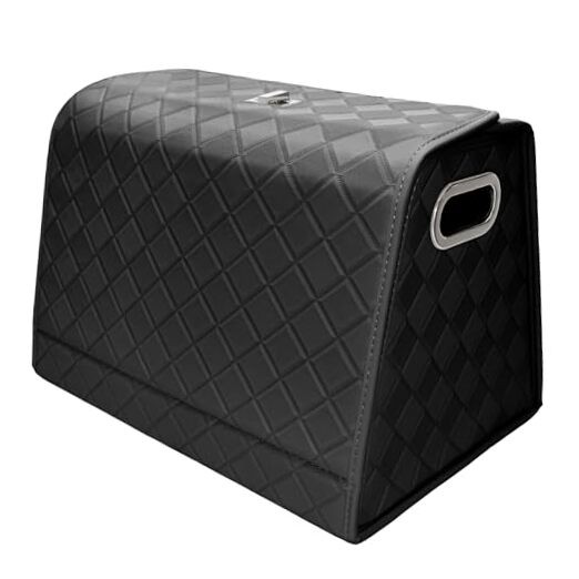 Foldable Car Trunk Organizer – Waterproof 2 Standard 15.7"x13"x11.8" Black