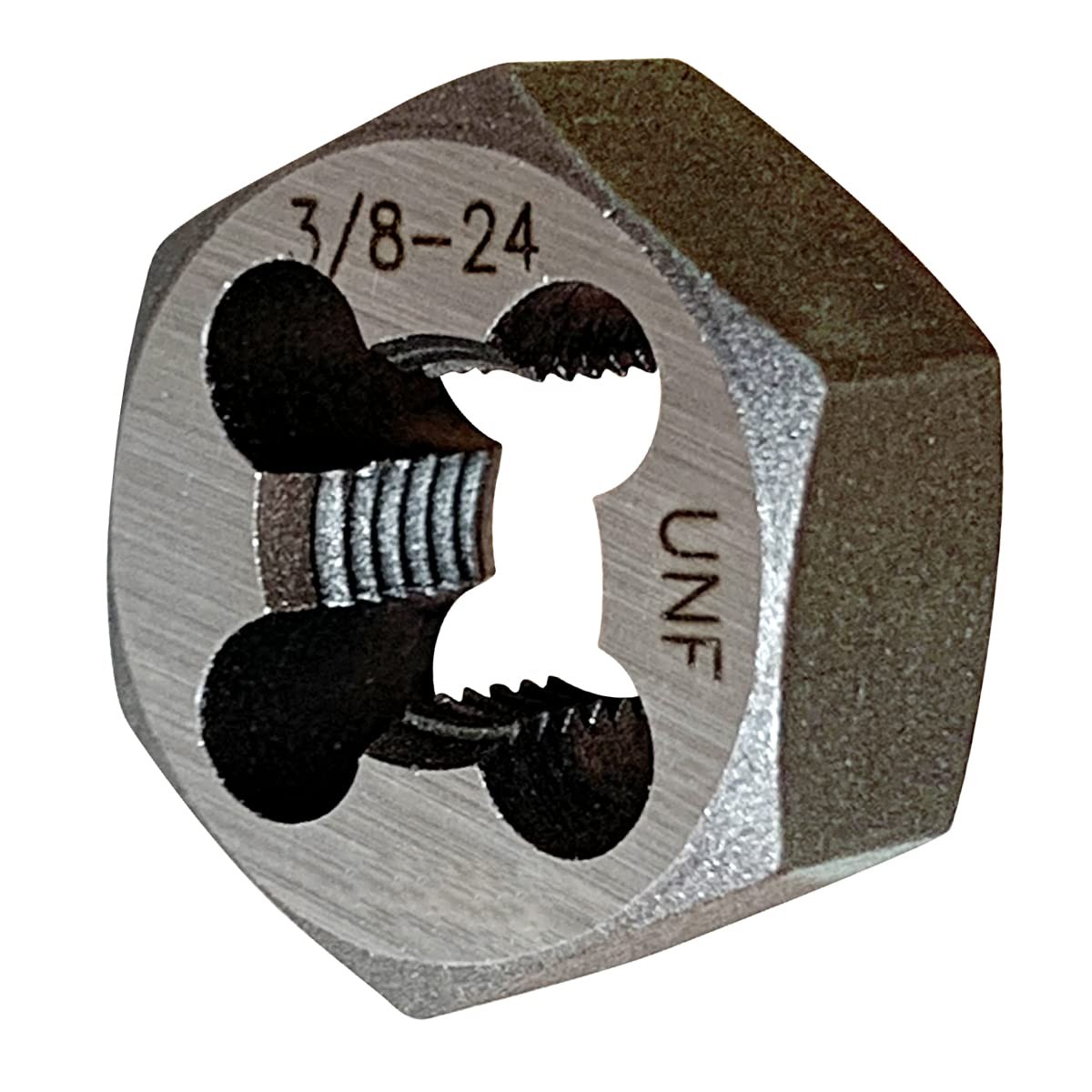 3/8"-24 UNF Right Hand Rethreading Hex Die Alloy Steel