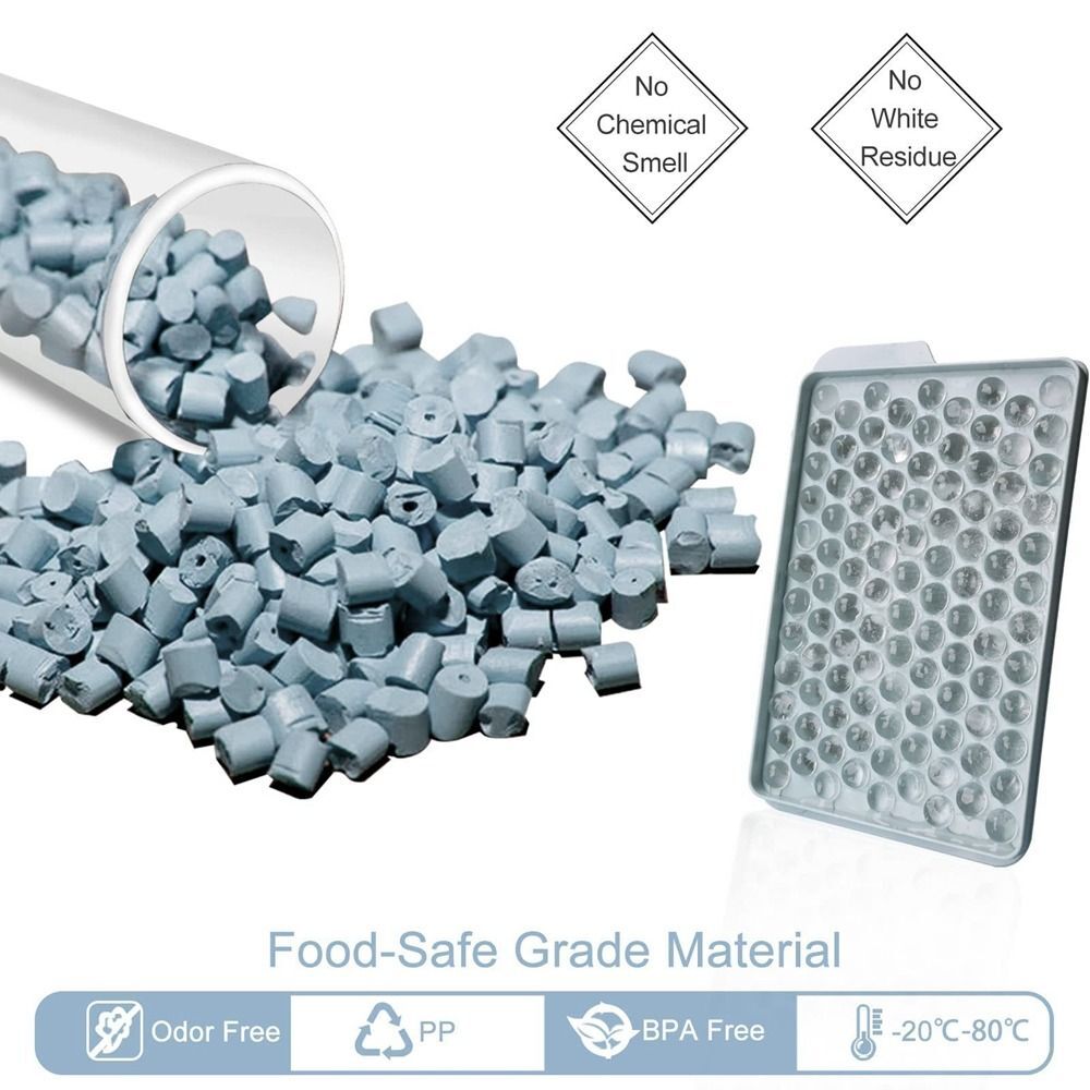104 Holes Ball Maker Ice Cube Trays Round Mini Ice Cube Mold Ice Cube Trays DIY