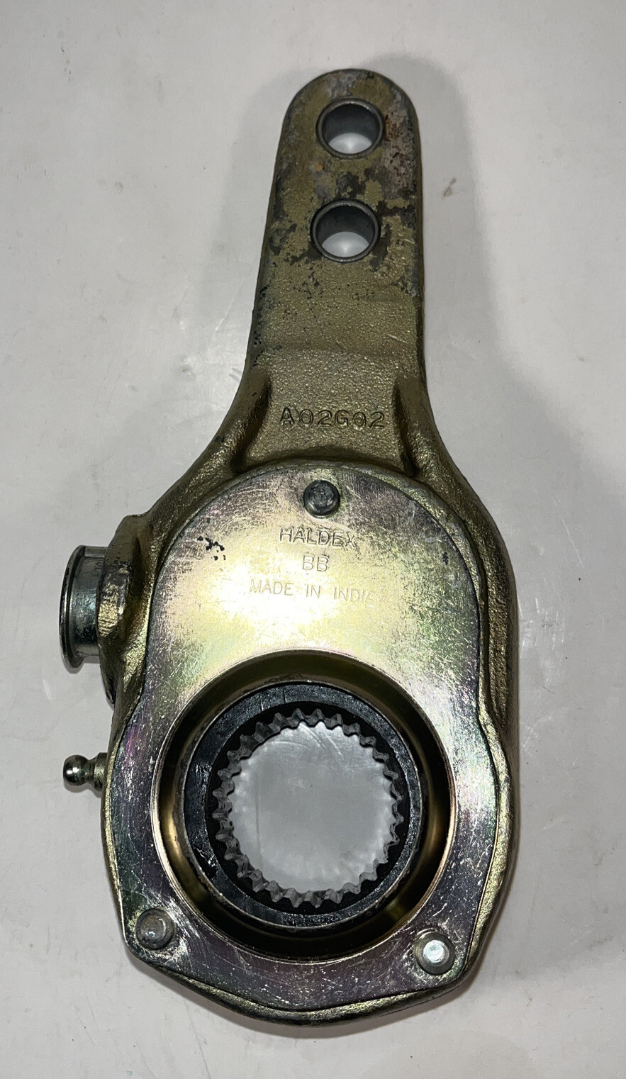 HALDEX SLACK ADJUSTER-MACK Part #25QD344P2/ 013B2X. KN44051. A02G02 NOS