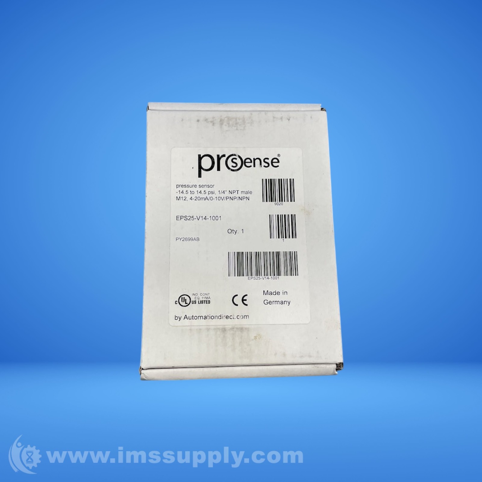 ProSense EPS25-V14-1001 Digital Pressure Sensor 1212