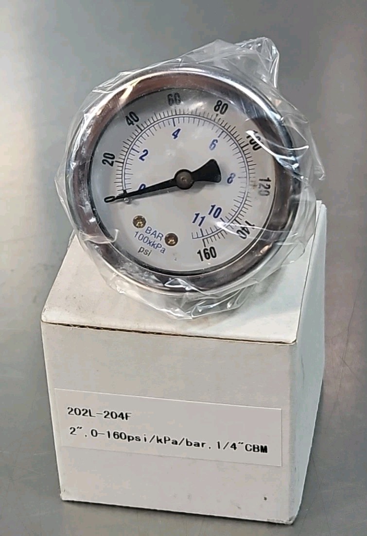 PIC Gauges 202L-204F Industrial Pressure Gauge                           Loc5B16