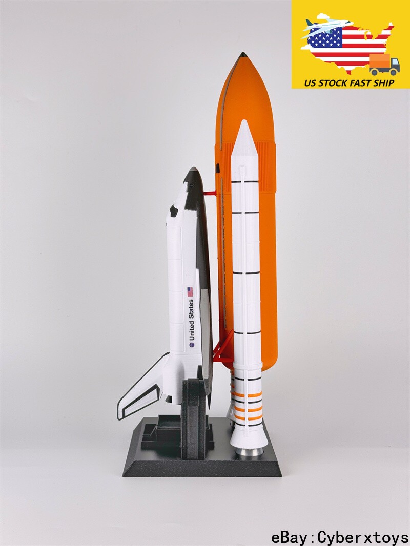 1:200 Scale NASA Space Shuttle Model Painted Finished