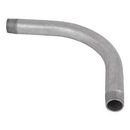 Calconduit 876772 Conduit Fitting 90 Deg Elbow, 1-1/4 In, Threaded, Steel,
