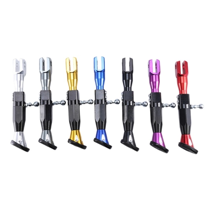 Flexible Adjustable Motorcycle Side Stand Bracket for Improved Parking Stability