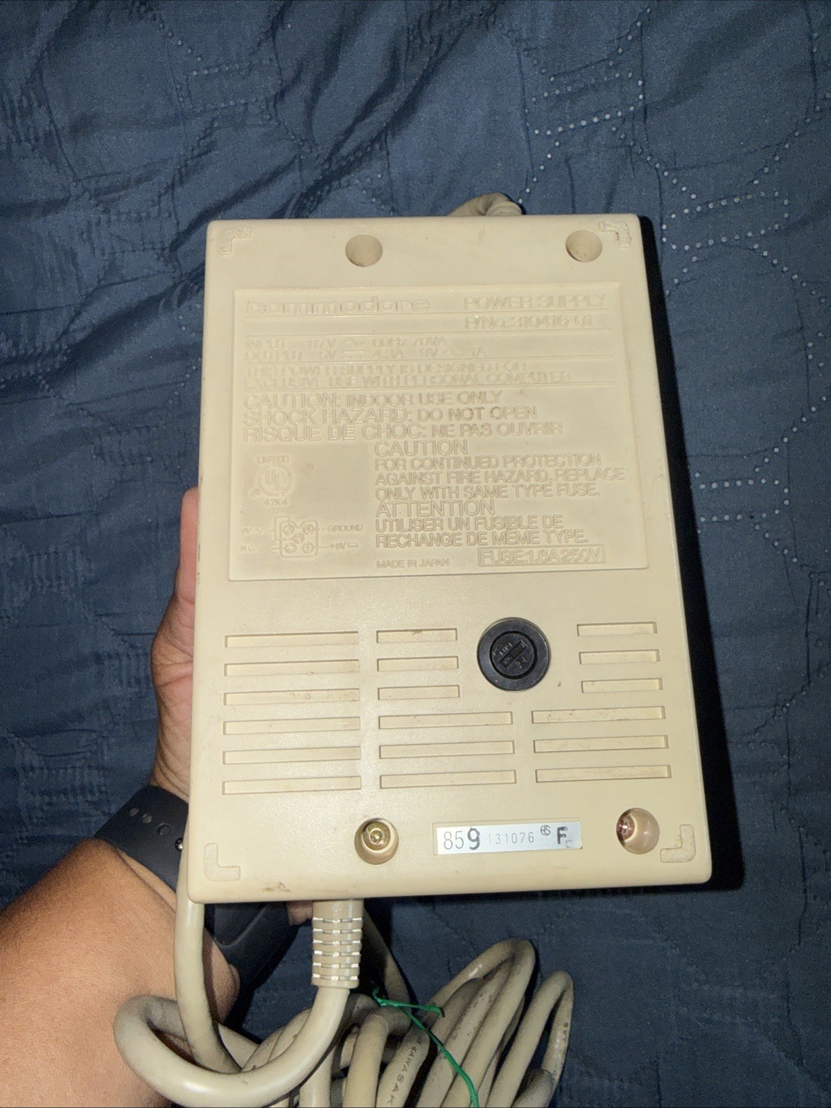 Commodore 128 Computer and 1571 Disk Drive Bundle W/ Original Cables P/R