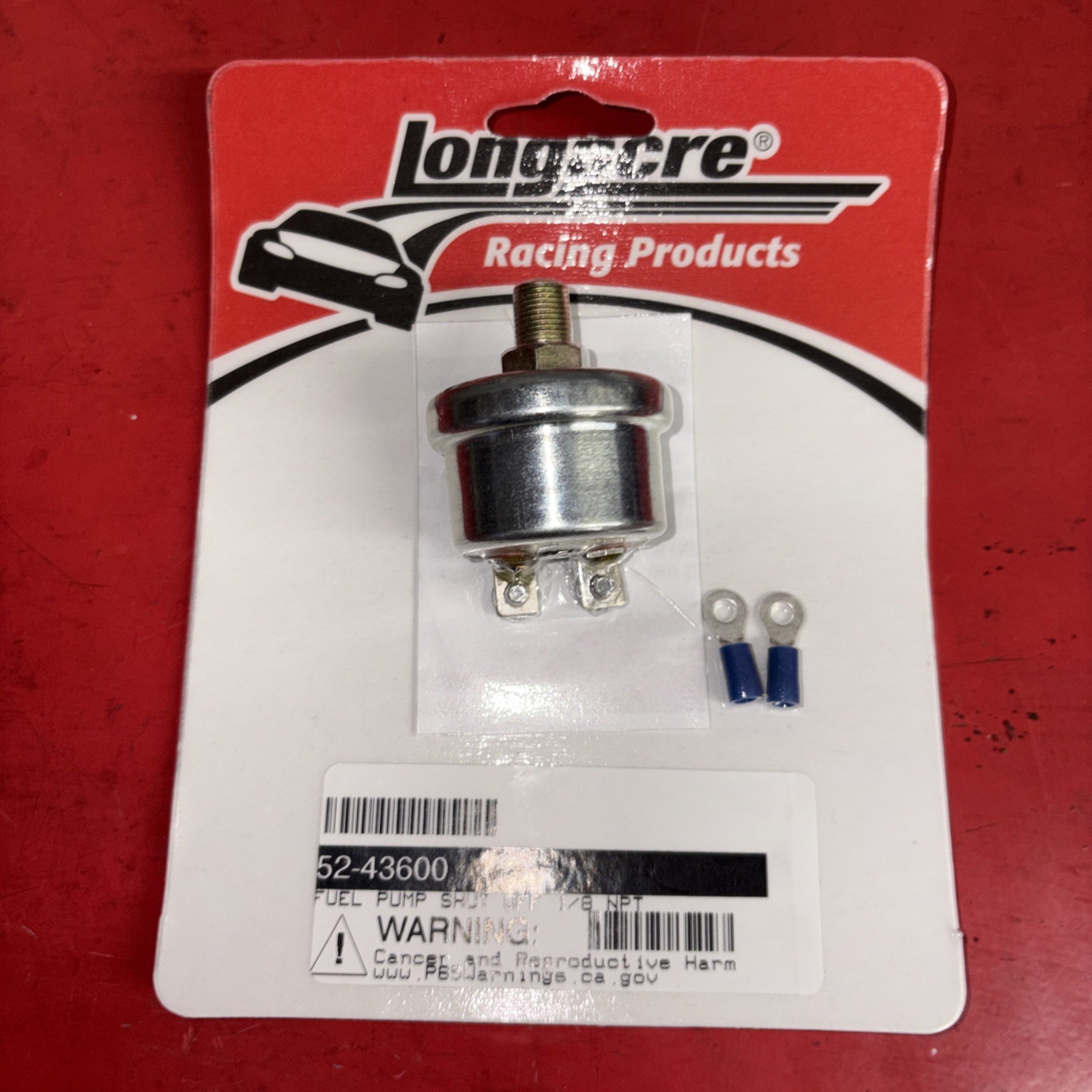 Longacre Pressure Switch - 12 psi Off - 1/8 in NPT Male - Oil - new 52-43600